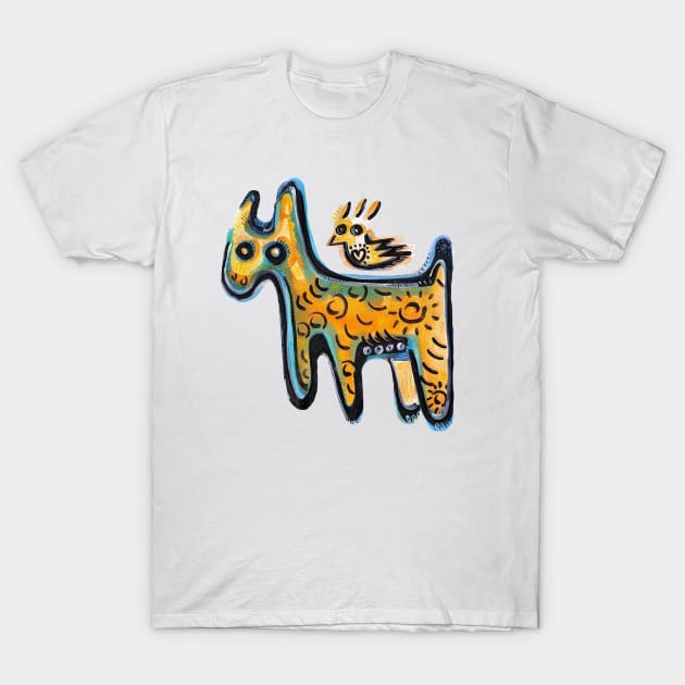 horse T-Shirt by Angel Rivas